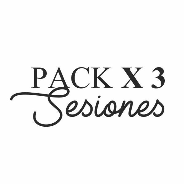 Pack de 3 Sesiones